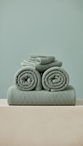Coastal Sage Waffle Towel Set