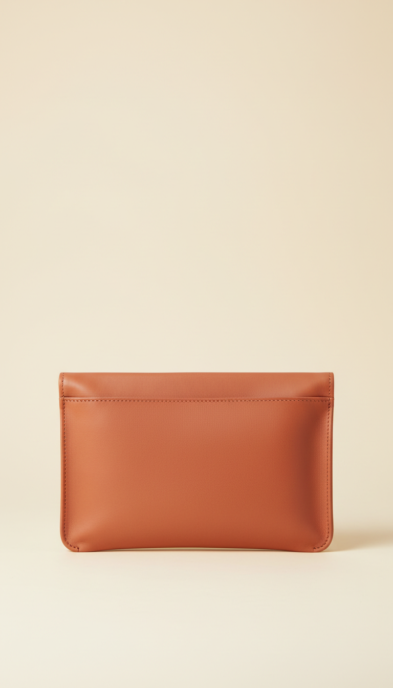 Soft Terracotta Clutch
